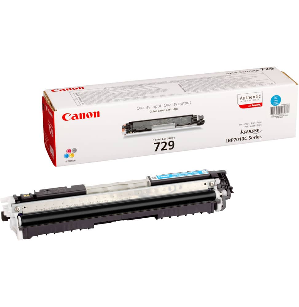 Canon Toner 729 Cyan – d’origine (4369B002AA)