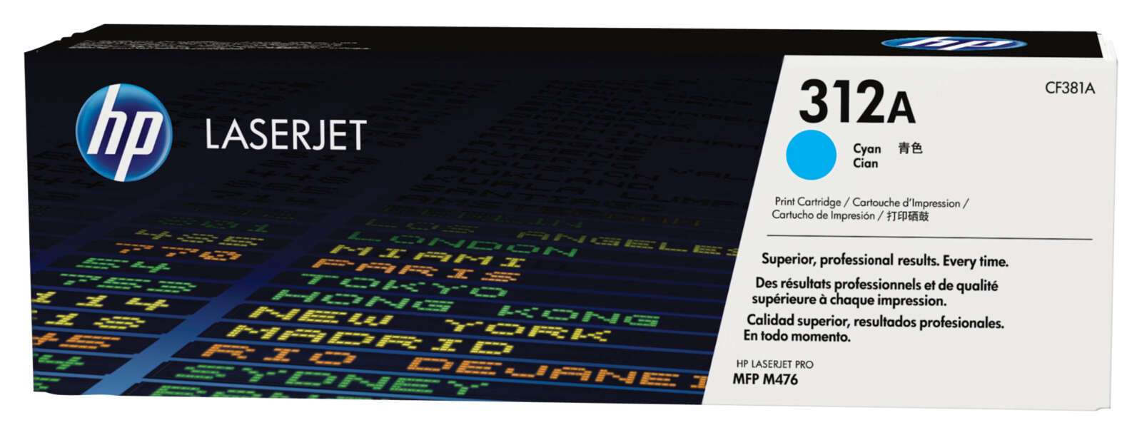 Hp Toner 312A Cyan – LaserJet d’origine (CF381A)