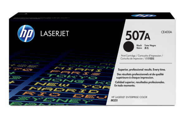 Hp Toner 507A Noir – LaserJet d’origine (CE400A)