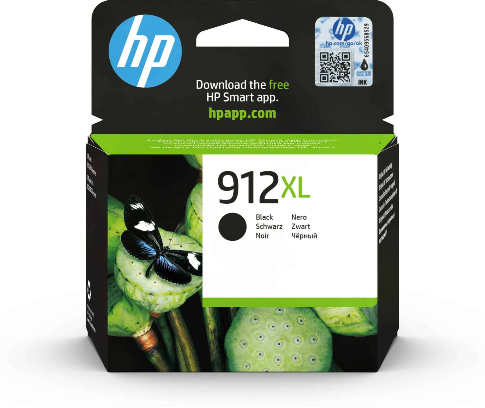 Hp Cartouche d'encre 912XL Noir – d’encre d’origine (3YL84AE)