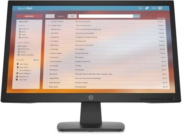 HP 21,5″ Full HD P22v G4 Moniteur PC 60 Hz (9TT53AS)