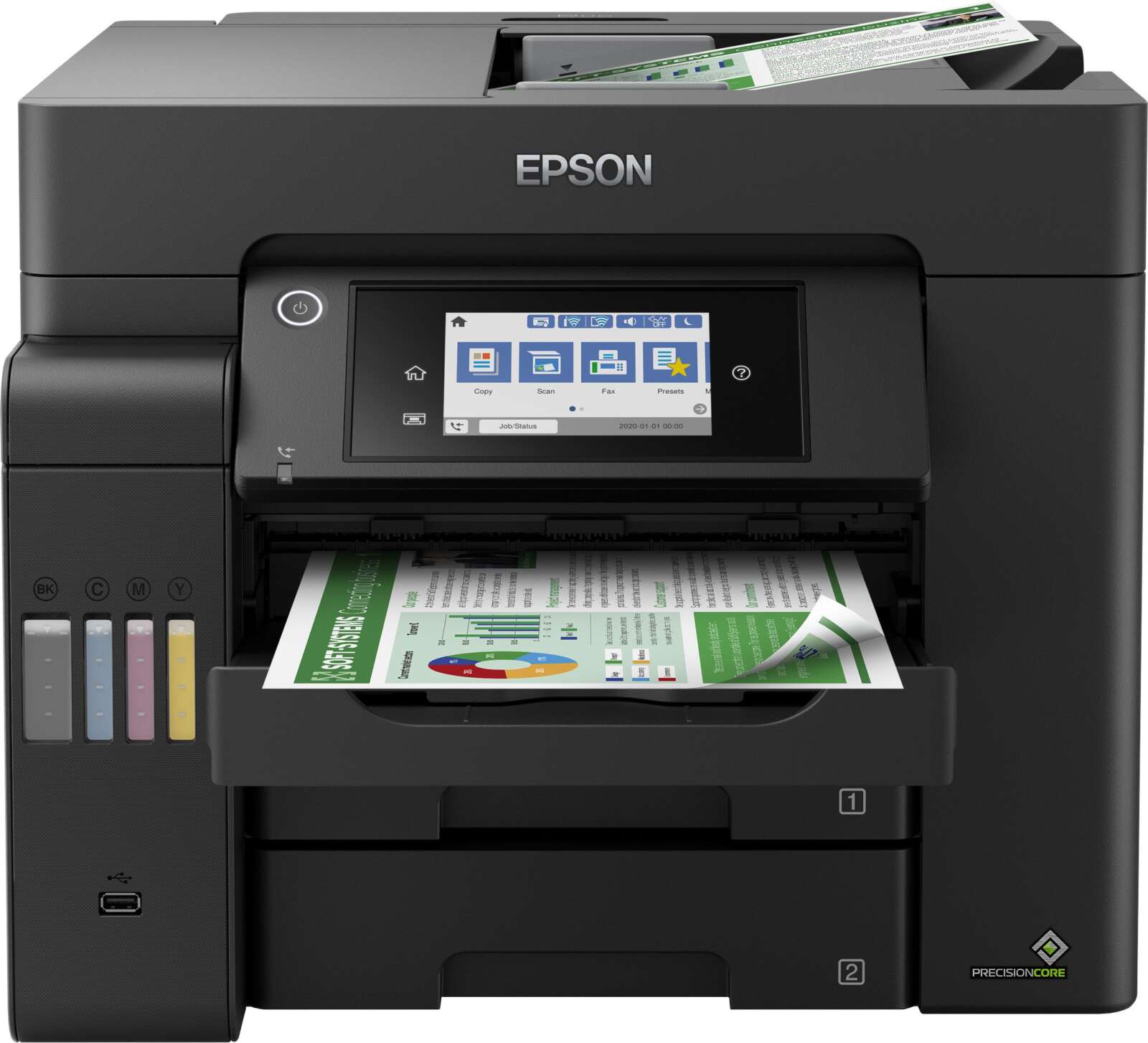 Epson EcoTank L6550 Imprimante Multifonction 3-en-1 Réservoir d'encre intégré (Ink Tank) Couleur (C11CJ30403)