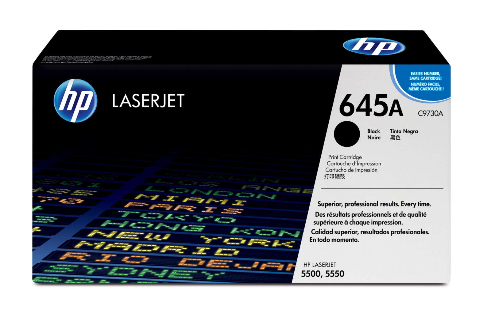 Hp Toner 645A LaserJet noir authentique (C9730A)
