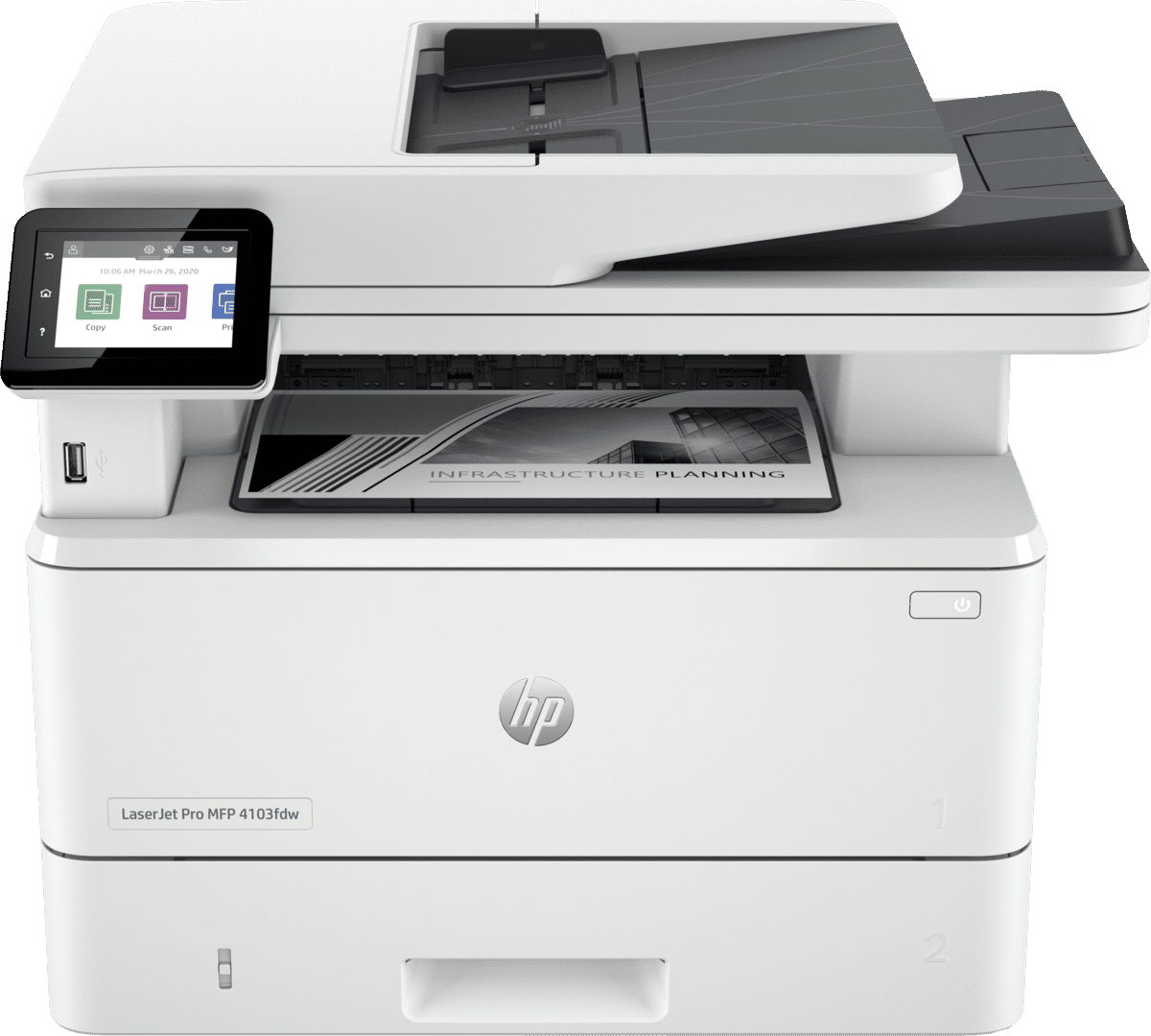 HP  Imprimante Multifonction 3-en-1 Laser Monochrome (2Z629A)