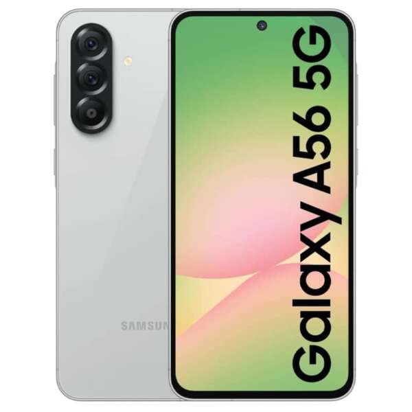 Samsung Galaxy A566 A56 8Go/256go Gis Claire (SM-A566BZAWMWD)