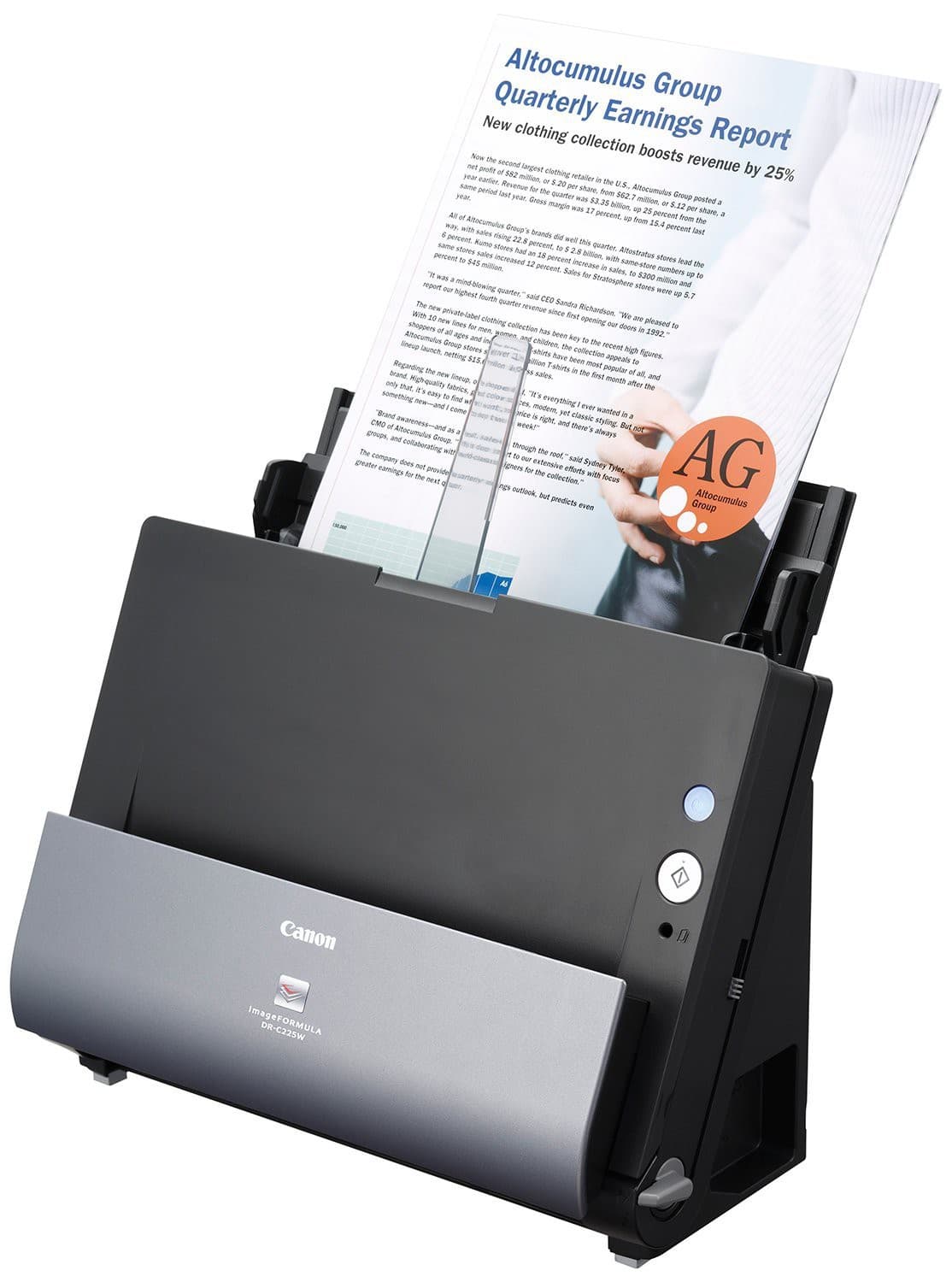 Canon professionnel ultra-compact Wi-Fi imageFORMULA DR-C225W Scanner A4 (9707B003AE)