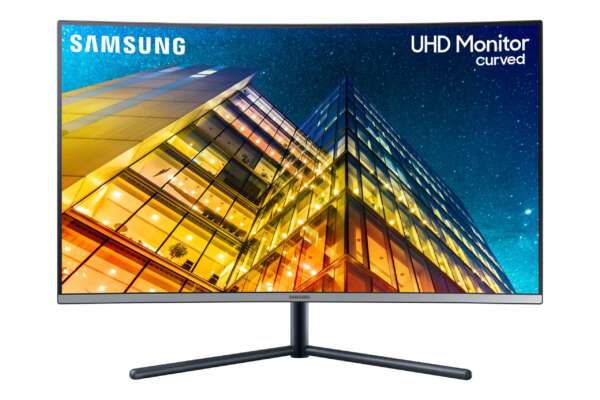 Samsung Moniteur Écran 32″ incurvé TV 4K UHD (LU32R590CWPXEN)
