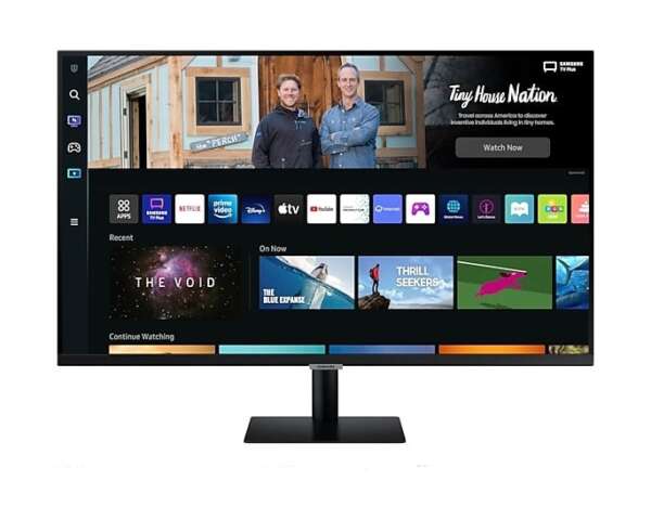 Samsung Moniteur Écran 32″ FLAT SMART Série 5 TV FHD (1080p) (LS32BM500EMXZN)