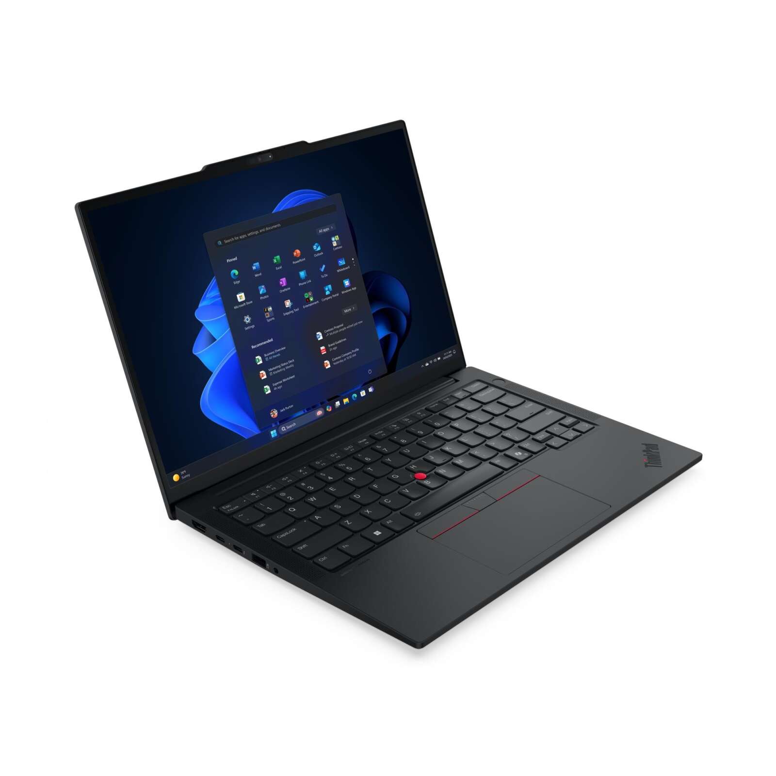 PC Portable LENOVO LENOVO LAPTOP Thinkpad E14 G7 LNL 14'' Intel u7-256V 16 Go 512 Go SSD Freedos Noir 24M Topload Case (21U2005SFE)