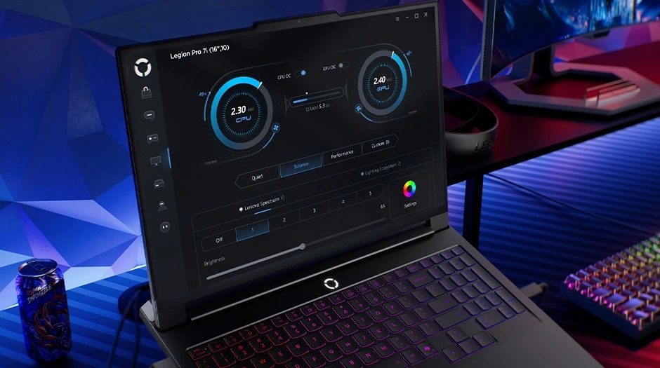 dbrmwk663d2x4gq4j0ekbinxb3v5zi940485.jpg PC Portable Gaming Lenovo Legion Pro 7 16IAX10H WQXGA RTX5080 16G W11H Black (83F50076FE)