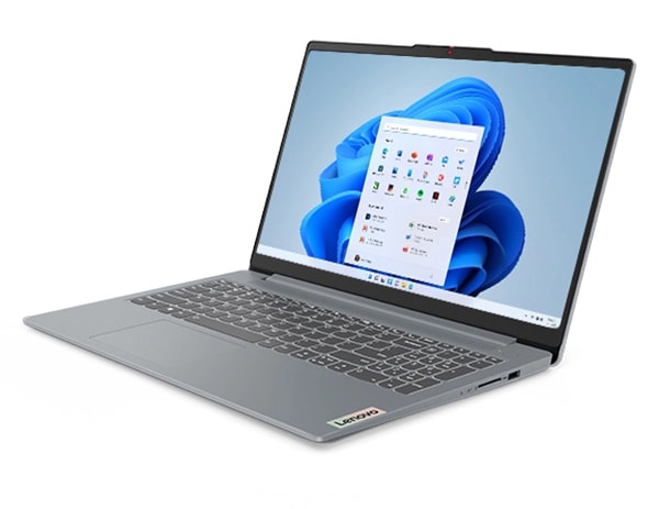 PC Portable Lenovo IPS Slim 3 15IRU8 15, FHD W11H ARCTIC GREYToploader Bundled (82X700EHFE)