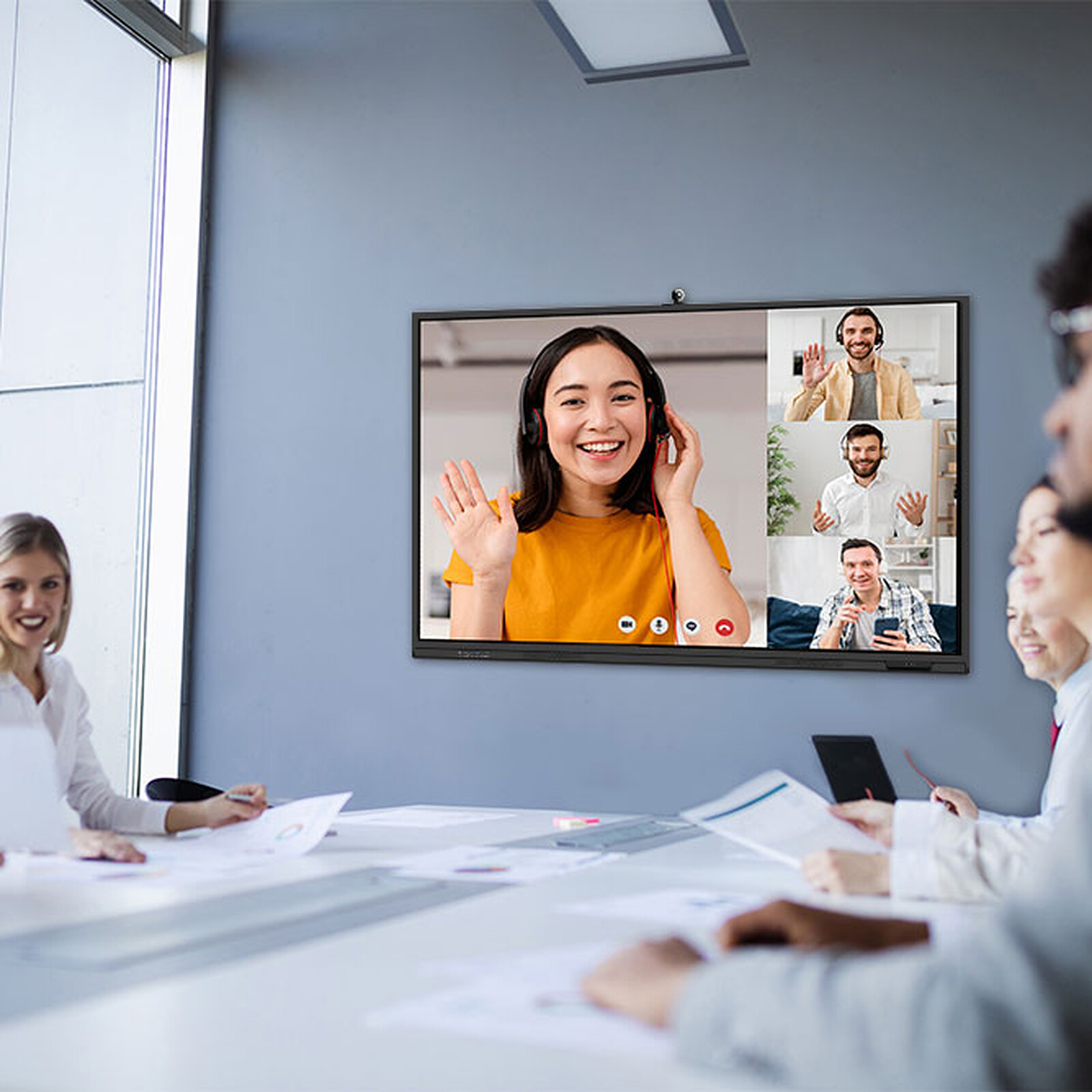 Écran interactif Newline Q+ Pro 65″ 4K — Google EDLA (TT-6523QCA+)